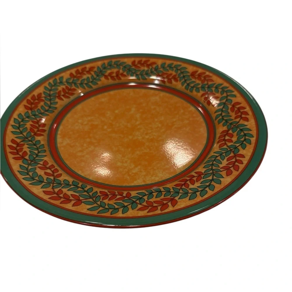 Laure Japy Limoges France Louisiane Yellow Dinner/Charger Service Plate